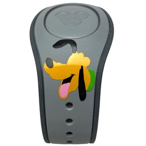 Pluto Decal for MagicBand 2 & MagicBand+ |  Magic Band Vinyl Sticker for WDW Wrist Band | Classic Character Decoration for Disney World Trip