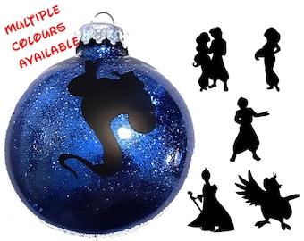 Aladdin Christmas Tree Disc or Ball Ornament