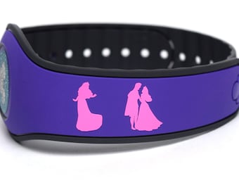 Aurora Decals for MagicBand 2 & MagicBand+ | Sleeping Beauty Vinyl Sticker for Magic Band |  Princess Character Decoration Disney World Trip