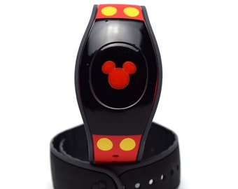 Mickey Mouse Decal for MagicBand 2 | Vinyl Sticker for Magic Band | Custom Classic Character Decoration for Disney World Trip