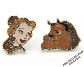 Beauty and the Beast Earrings | Belle Earrings | Beauty and the Beast Jewelry | Disney Jewelry | Belle Jewelry | Disney Princess Earrings