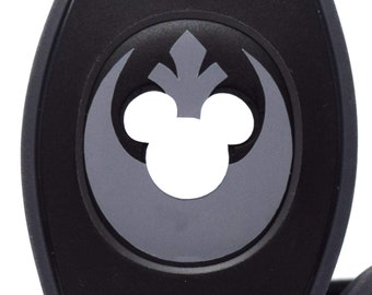 Star Wars Rebels Logo Decal for MagicBand 2 | Rebellion Symbol Vinyl Sticker for Magic Band Puck Mickey | Custom Decoration for Disney World