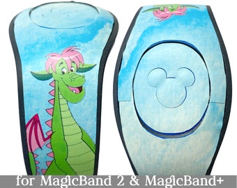 Pete's Dragon Skin for MagicBand 2.0 or MagicBand+ | Character Elliot Magic Band Decal | Disney Trip Sticker | Fits Child & Adult Band