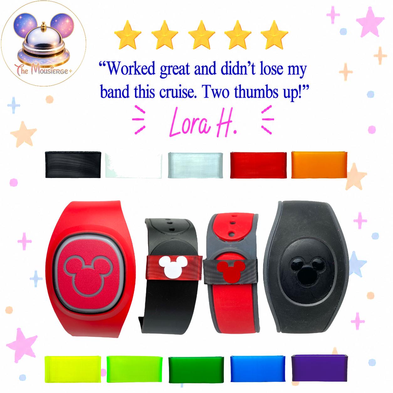 Mickey Mouse Magicband Locks for Magicband 2.0, Magicband+ and