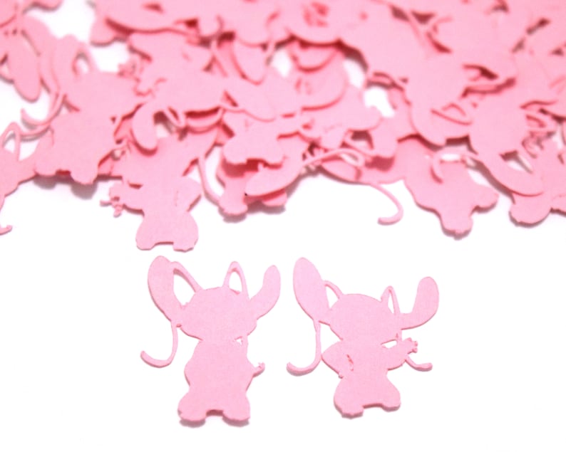 Angel Confetti Angel Party Confetti Angel Party Supplies Disney Confetti Disney Party Angel Birthday Lilo and Stitch Confetti