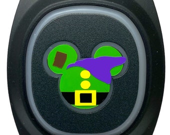 Dopey Decal for MagicBand 2 or MagicBand+ | Snow White Vinyl Sticker for Magic Band Mickey | Character Decoration for Disney World Trip