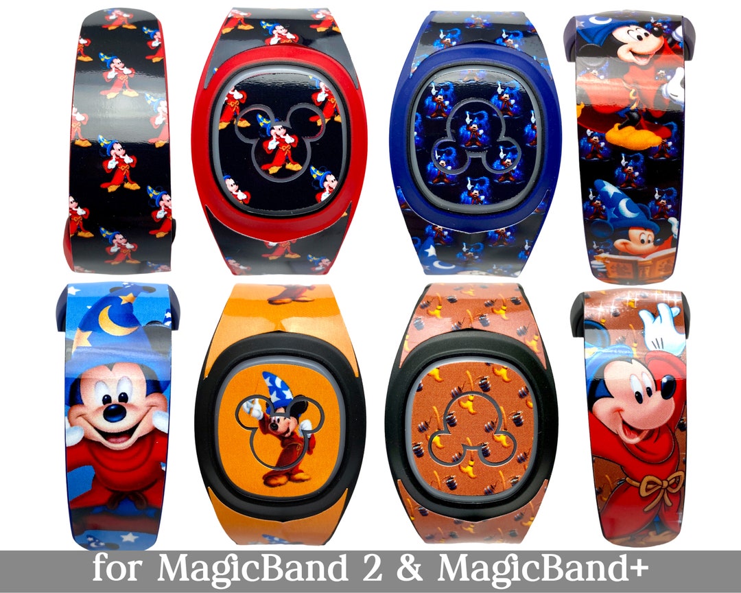 Sorcerer's Apprentice Mickey Skins for Magicband 2.0 or Magicband+