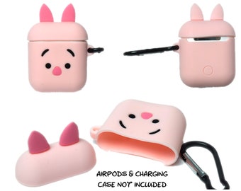 Piglet AirPods Case Cover | AirPods & Charging Case NOT Included | Winnie the Pooh