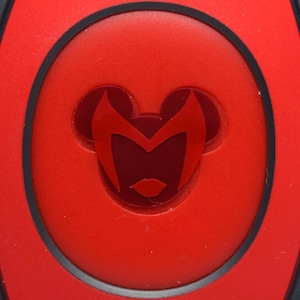 Scarlet Witch Decal for MagicBand 2 or MagicBand+ | Avengers Superhero Vinyl Sticker for Magic Band Mickey | Decoration Disney World Trip