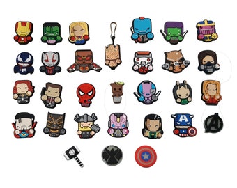 Marvel Zipper Pulls, Keychains, Bag Tags