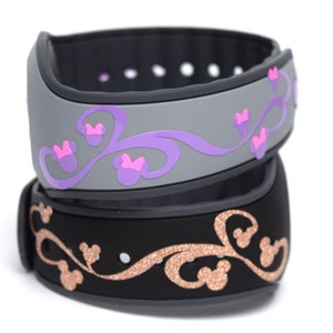 Mickey or Minnie Mouse Vine Decal for MagicBand 2 & MagicBand+ | Vinyl Sticker for Magic Band | Custom Decoration for Disney World Trip
