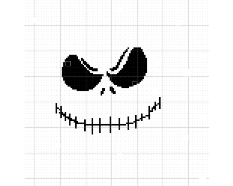 Jack Skellington Crochet Blanket Pattern Disney Crochet Etsy