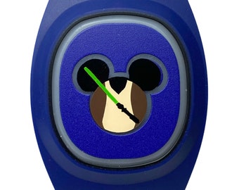 Qui Gon Jinn Decal for MagicBand 2 or MagicBand+ | Magic Band Decal | Star Wars Vinyl Sticker for Mickey | Decoration for Disney World Trip