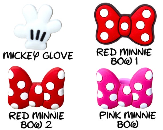 Bling option available Mickey Glove Straw Topper Bling option available Mickey Glove Straw Topper