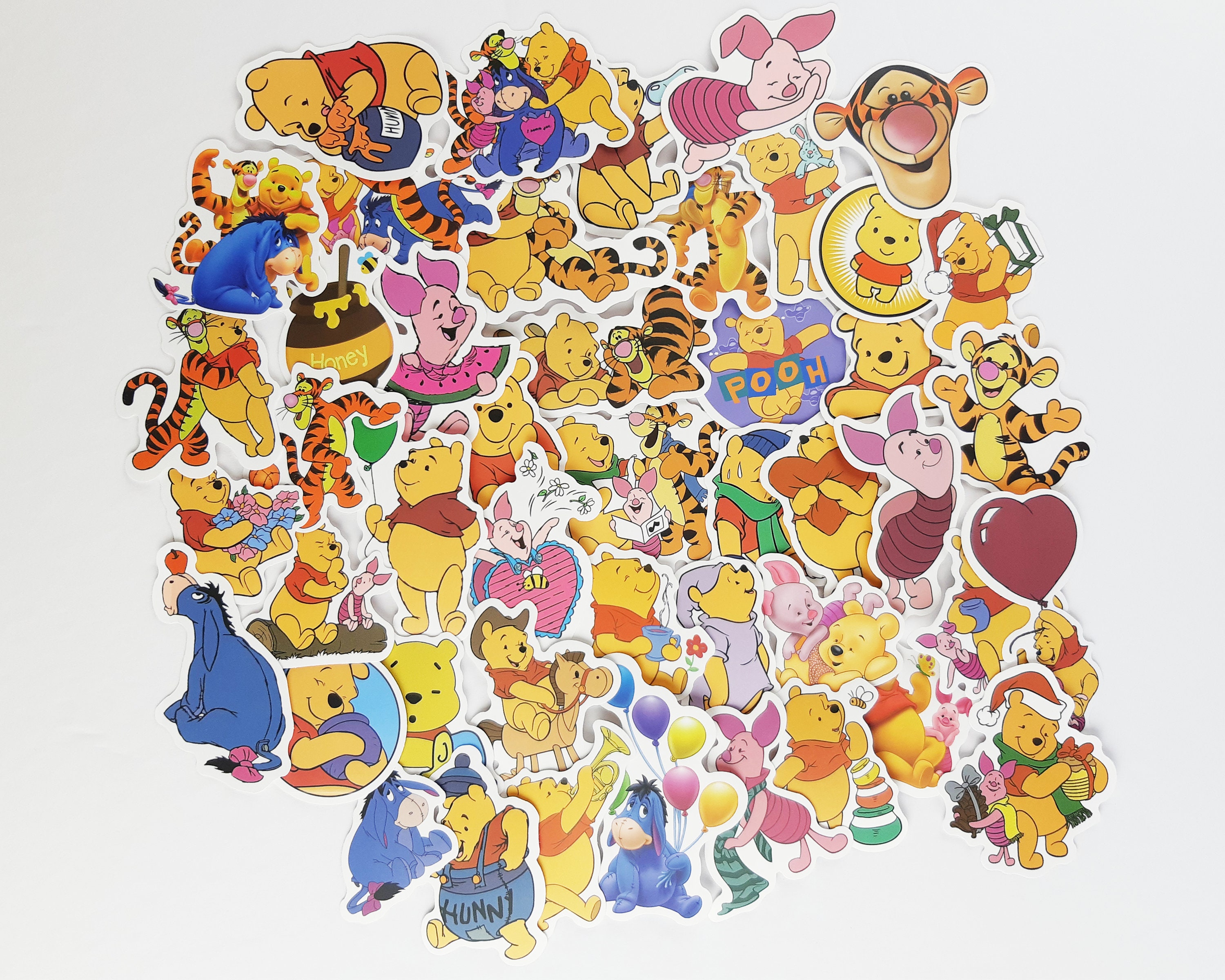 Winnie the Pooh Stickers Vinyl Sticker for Laptop Etsy