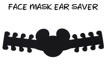 Mickey Mouse Face Mask Ear Saver | Ready to Ship!