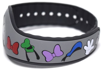 Mickey & Friends Decals for MagicBand 2 and MagicBand+ | Vinyl Sticker for Magic Band | Goofy Minnie Daisy Donald | Decoration Disney World