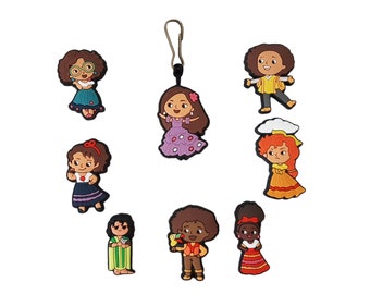 Encanto Zipper Pulls, Keychains, Bag Tags