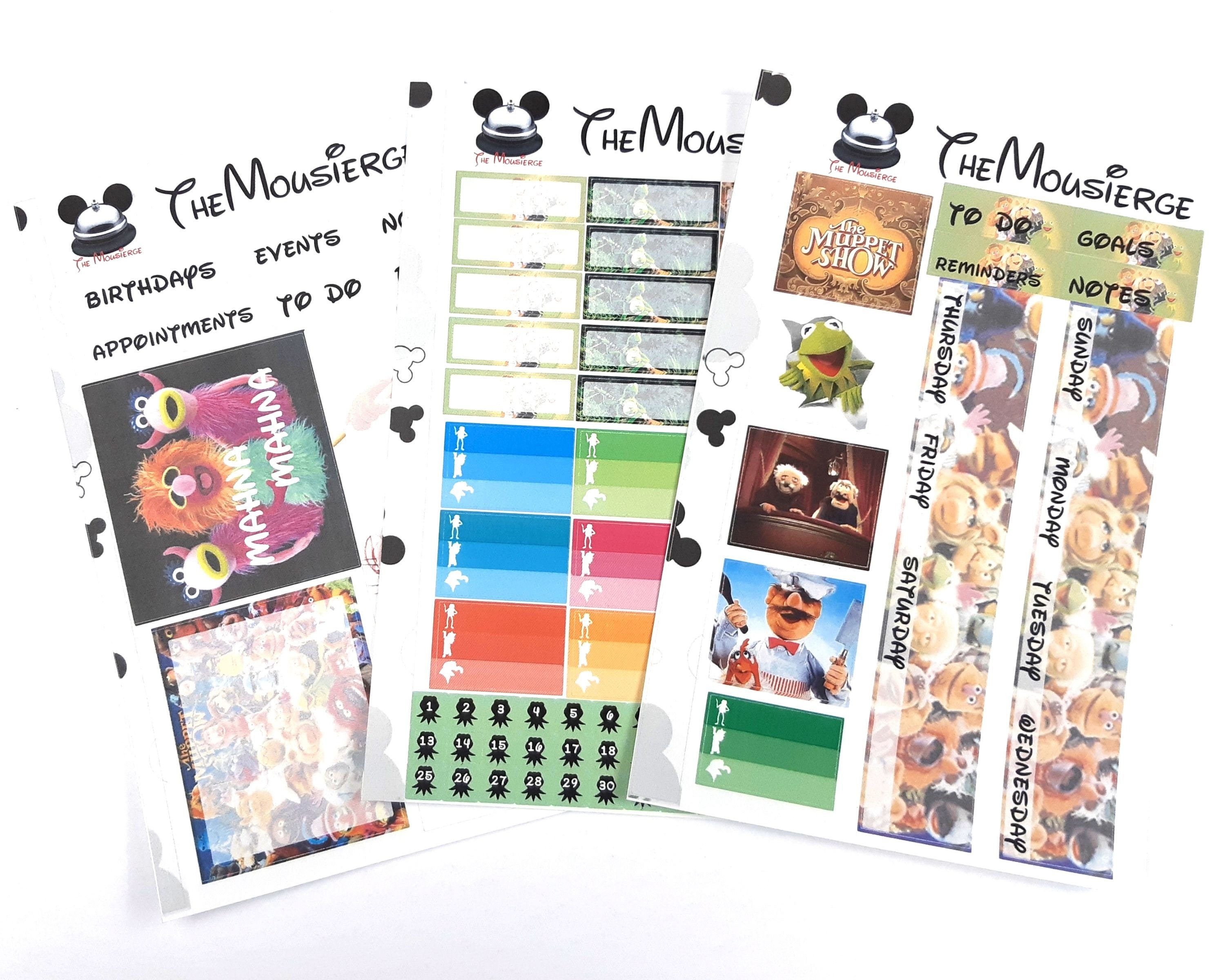 Dole Whip Themed Planner Sticker Sheet DIY Disney Planner Stickers Fits  Erin Condren Planners Stickers Print at Home 