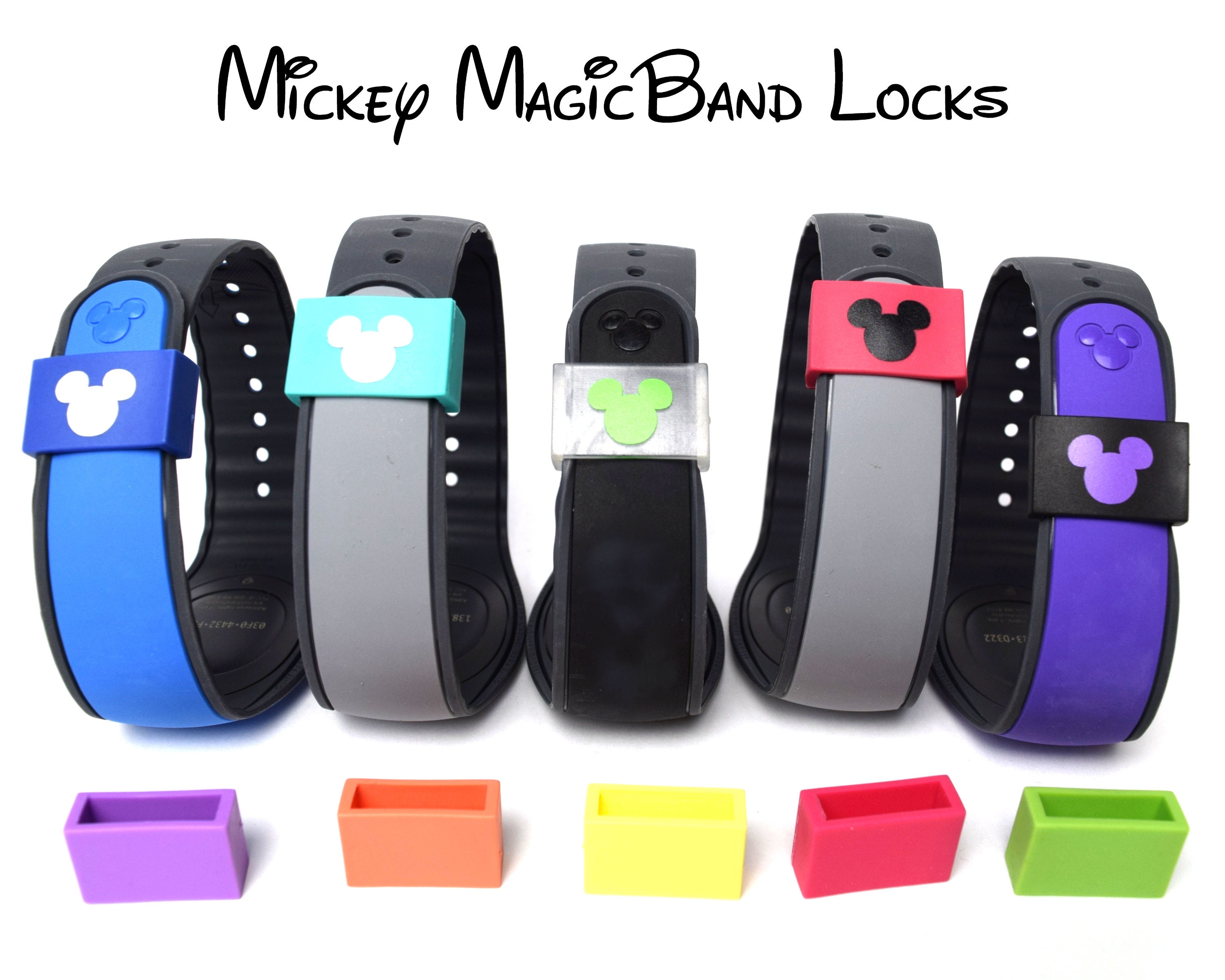 Mickey Mouse Magicband Locks for Magicband 2.0 Adult and Child 