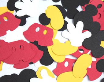 Mickey Mouse Confetti | Mickey Confetti | Mickey Mouse Party Supplies | Disney Confetti | Disney Party | Mickey Birthday | Mickey Party