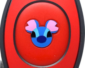 Stitch Decal for MagicBand 2.0 or MagicBand+ | Magic Band Decal | Lilo & Stitch Vinyl Sticker for Mickey | Decoration for Disney World Trip