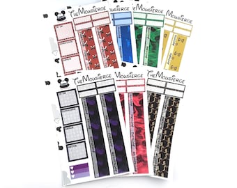 Descendants Monthly Planner Stickers | Erin Condren | For LifePlanners Organizers Journal Calendars | Permanent and Removable