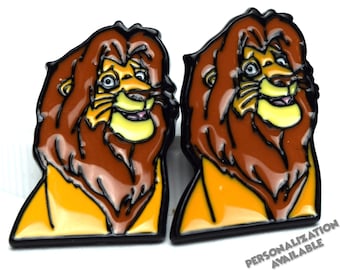 Lion King Adult Simba Earrings | Lion King Earrings | Lion Earrings | Lion King Jewelry | Disney Earrings | Disney Jewelry | Lion King Gift