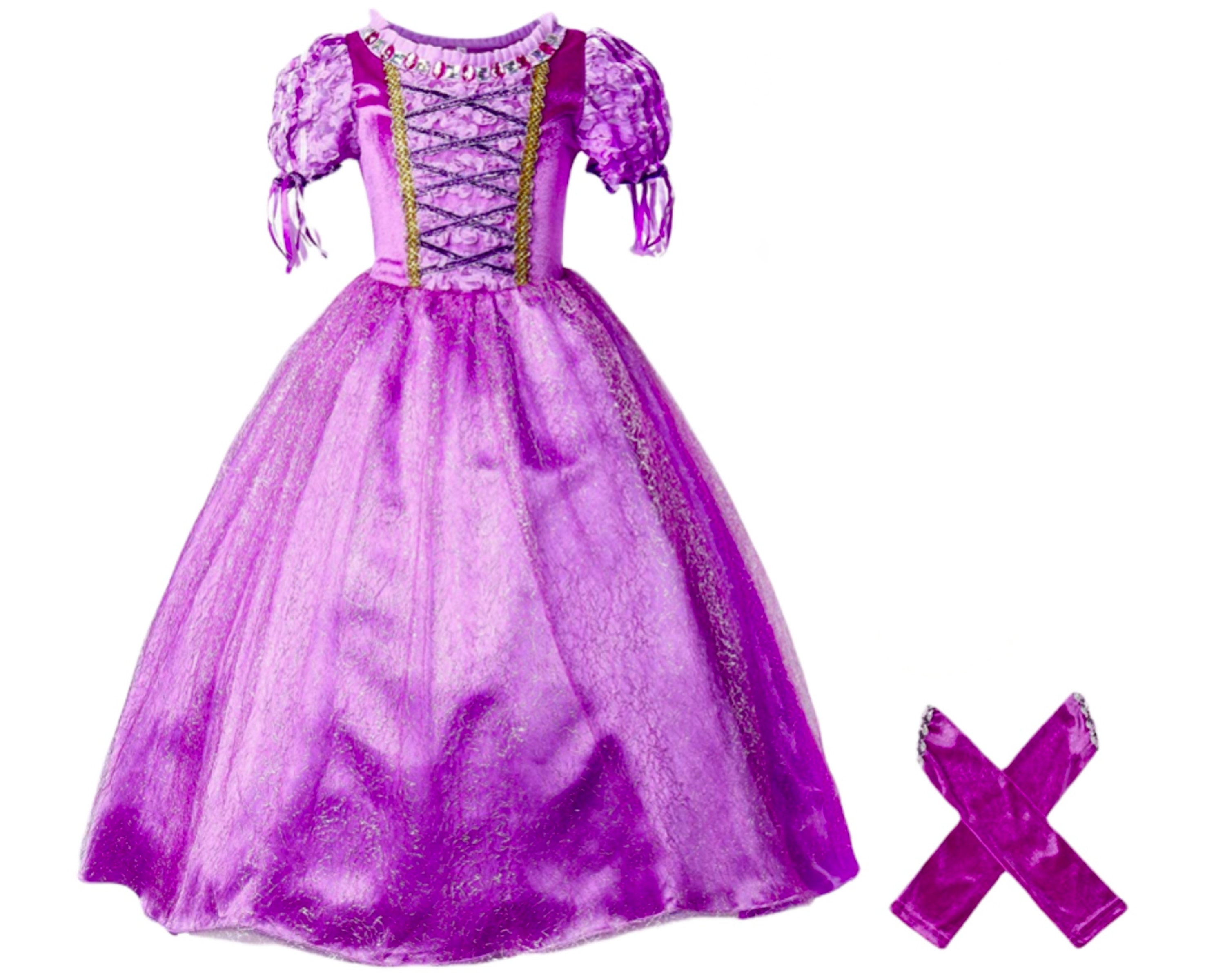 Toys & Games Halloween Dress Up Clothes Child Elsa Dress Disney World ...