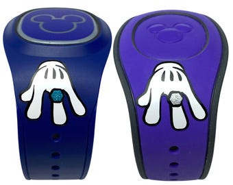 Engagement Ring Decal for MagicBand 2, MagicBand+ & DisneyBand+ | Wedding Magic Band Decal | Disney World Trip Vinyl Sticker | Engagement
