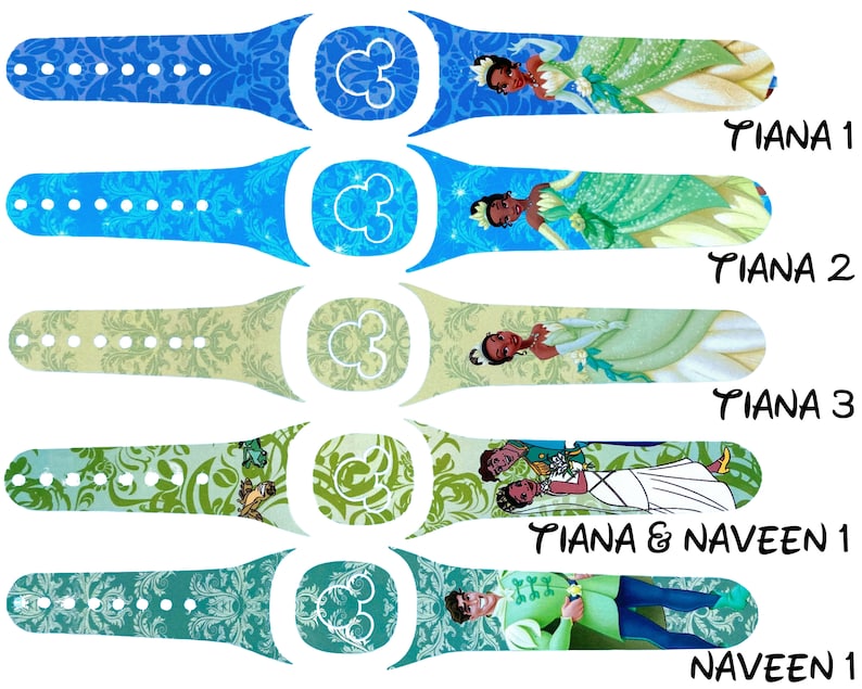 Princess and the Frog Skin for Magicband 2 or Magicband+ | Magic Band ...
