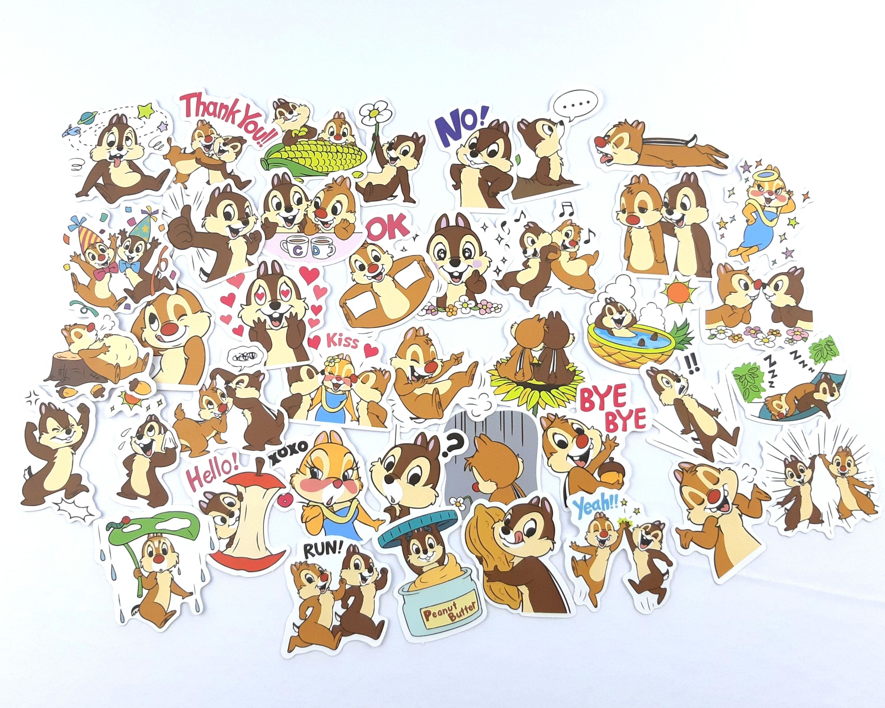 Chip 'n' Dale Stickers | Vinyl Sticker for Laptop, Scrapbook, Phone ...