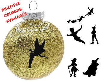 Peter Pan Christmas Tree Disc or Ball Ornament