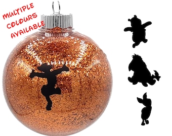Winnie the Pooh Christmas Tree Disc or Ball Ornament