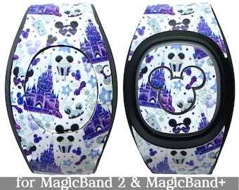 Disney 100th Anniversary Skin for MagicBand 2.0 or MagicBand+ | Magic Band Decal | Disney Trip | Fits Child & Adult Magic Band | WDW Snacks