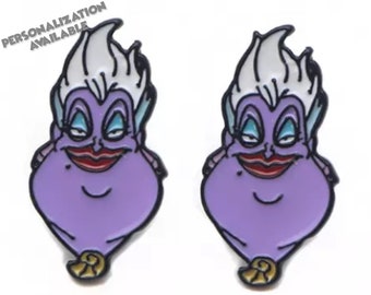 Ursula Earrings | Disney Earrings | Disney Villain Earrings | Little Mermaid Earrings | Disney Villain Ursula Jewelry | Disney Jewelry