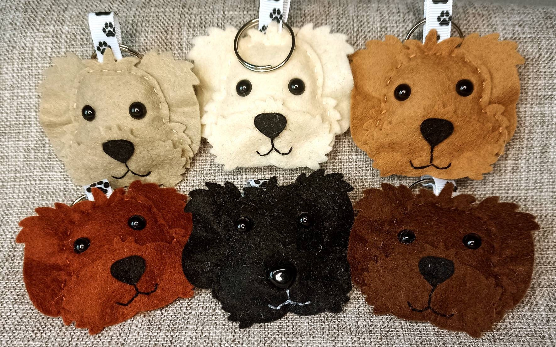 Labradoodle keyring Etsy