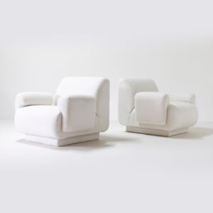 Pair of armchairs attributed toEberhard Geißler, produced by Veb Möbel Insdustie, Germany, 1970s