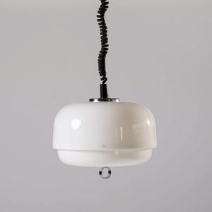 Space Age Pendant Lamp by Harvey Guzzini for Meblo / Guzzini, Italy, 1970s