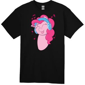 Pinkie Pie With Headphones Unisex T-Shirt