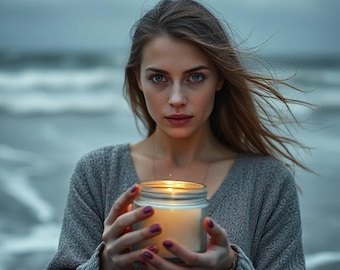 Beach Storm Candle