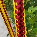 Customized Choose Your Colors Satin Double Ribbon Graduation Lei with Kraft Tag of Graduate's Name - Handmade to Order 