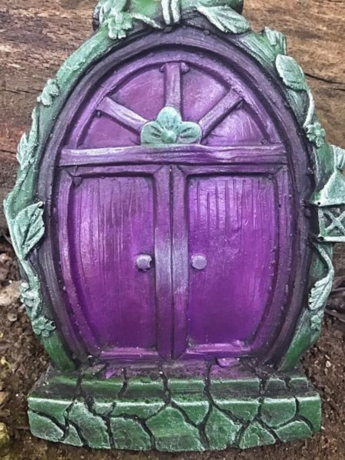 Magical Fairy Door STONE Garden Ornament Garden Gift Etsy UK