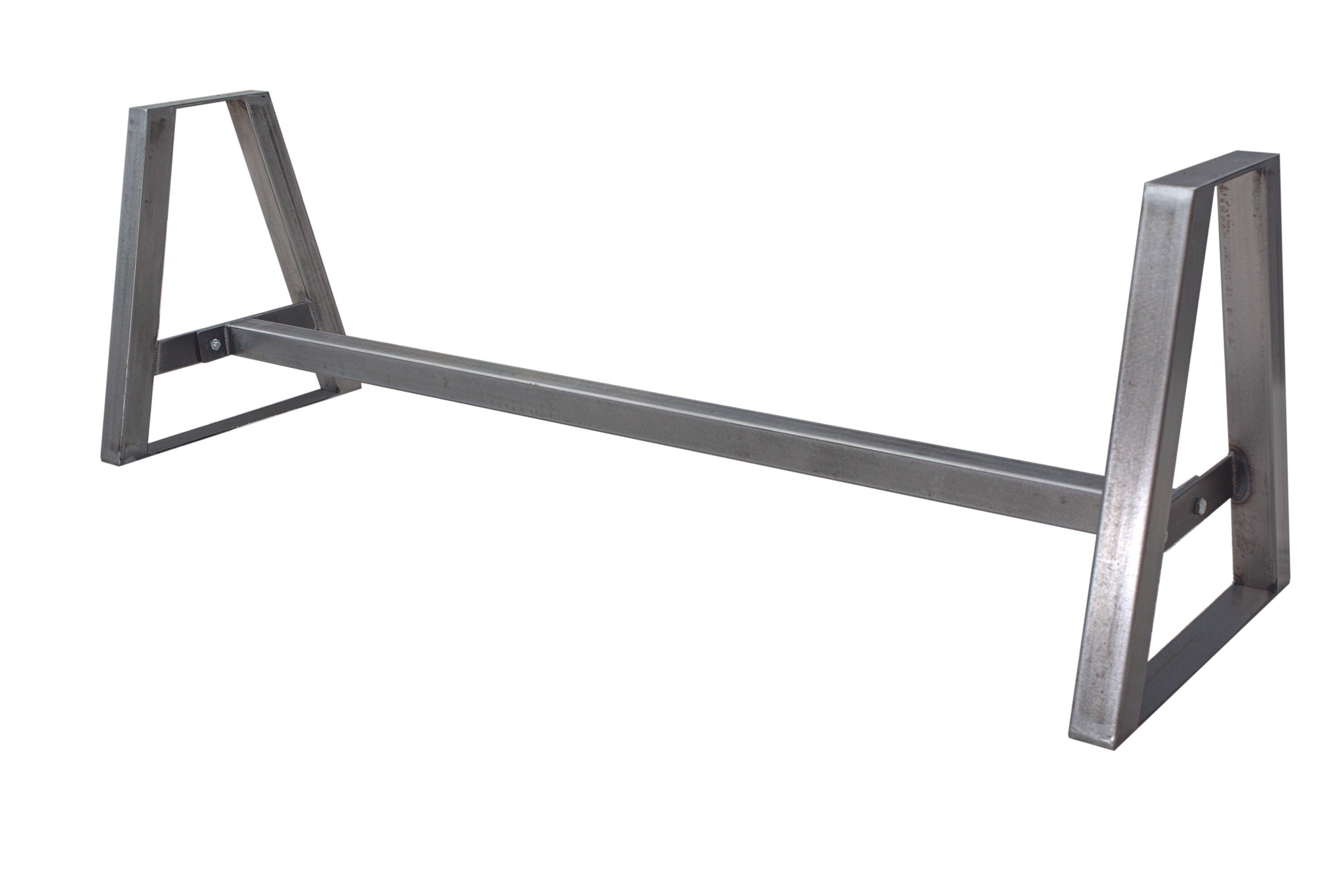Industial Chic Steel Bench Legs Trapezoid Steel Table Legs Etsy UK