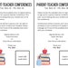 Editable Parent-teacher Conference Sign-up Flyer Form to Share With ...