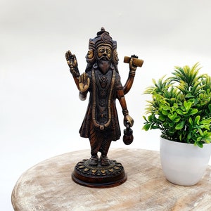 MohanJodero Brass Lord Brahma Idol, God of creation