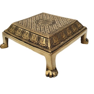 Brass Chowki, Pooja Chowki, Brass Bajot