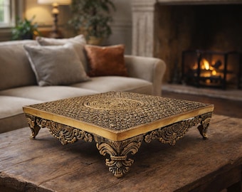 Brass Chowki, Pooja Chowki, Brass Bajot