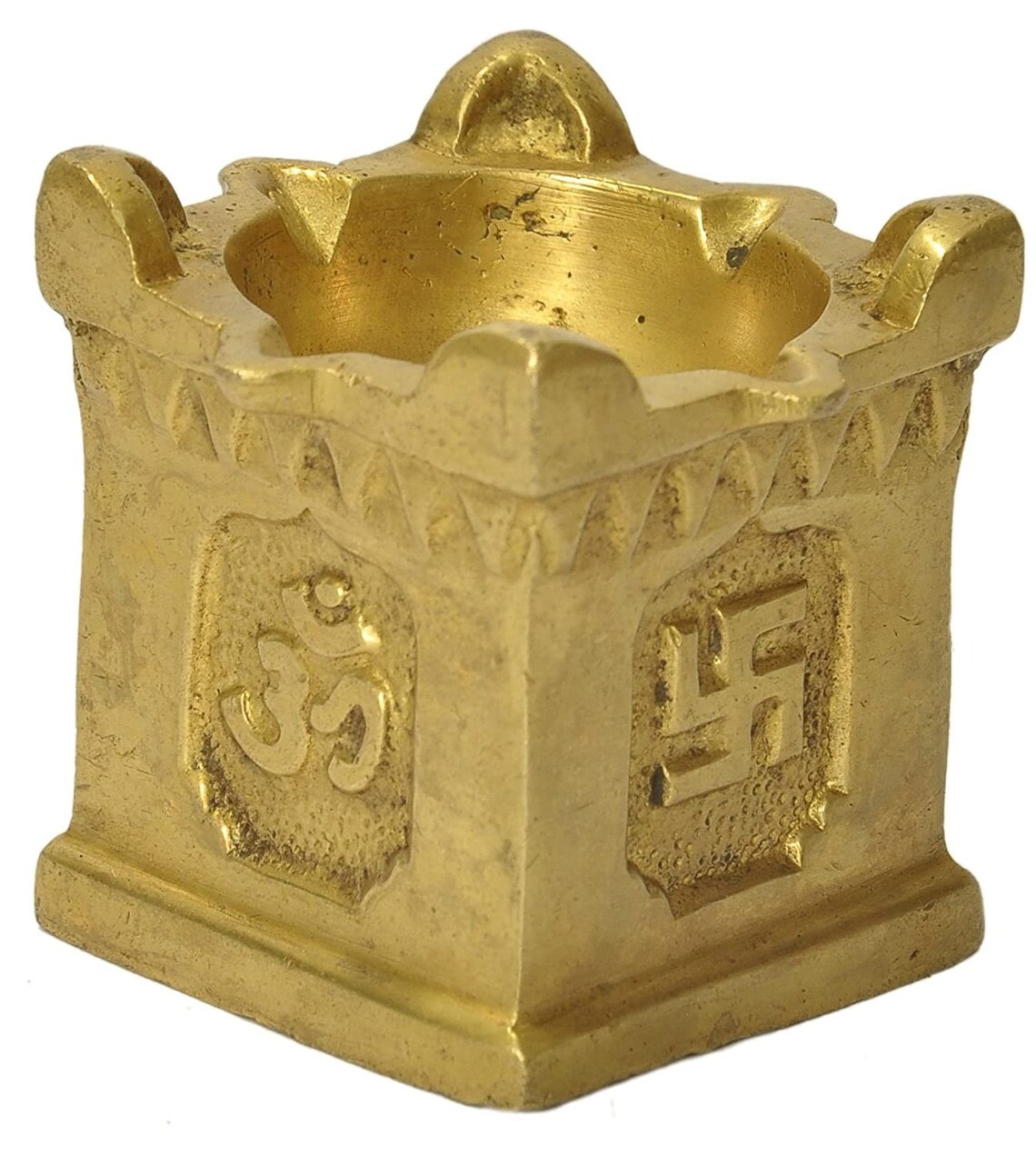 Brass Tulsi Diya Etsy