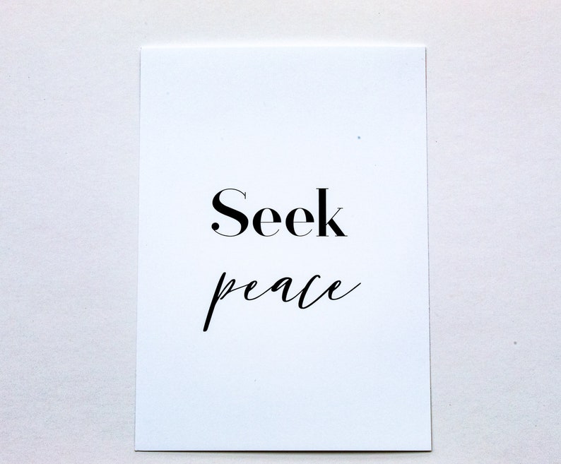 Fruit of the Spirit office wall art prints family Christianity PHYSICAL print faith encouragement housewarming gift nursery home